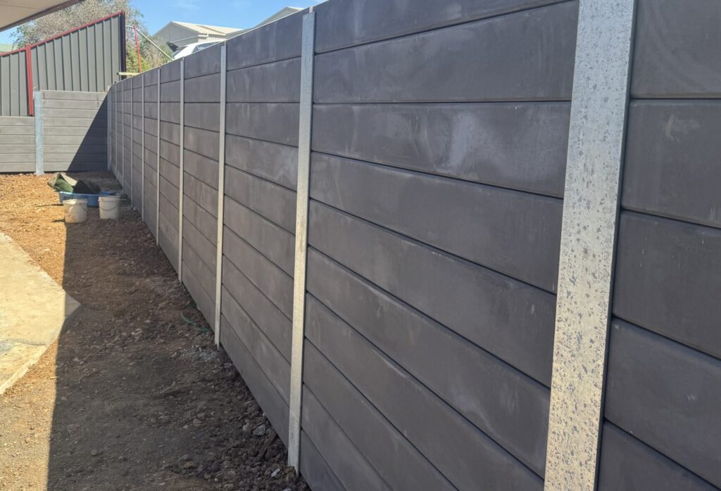 Concrete Sleeper Retaining Wall Geelong, Ballarat & Bacchus Marsh