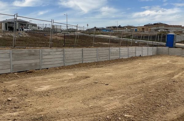 Site excavation and drainage preparation for retaining wall – Geelong area
